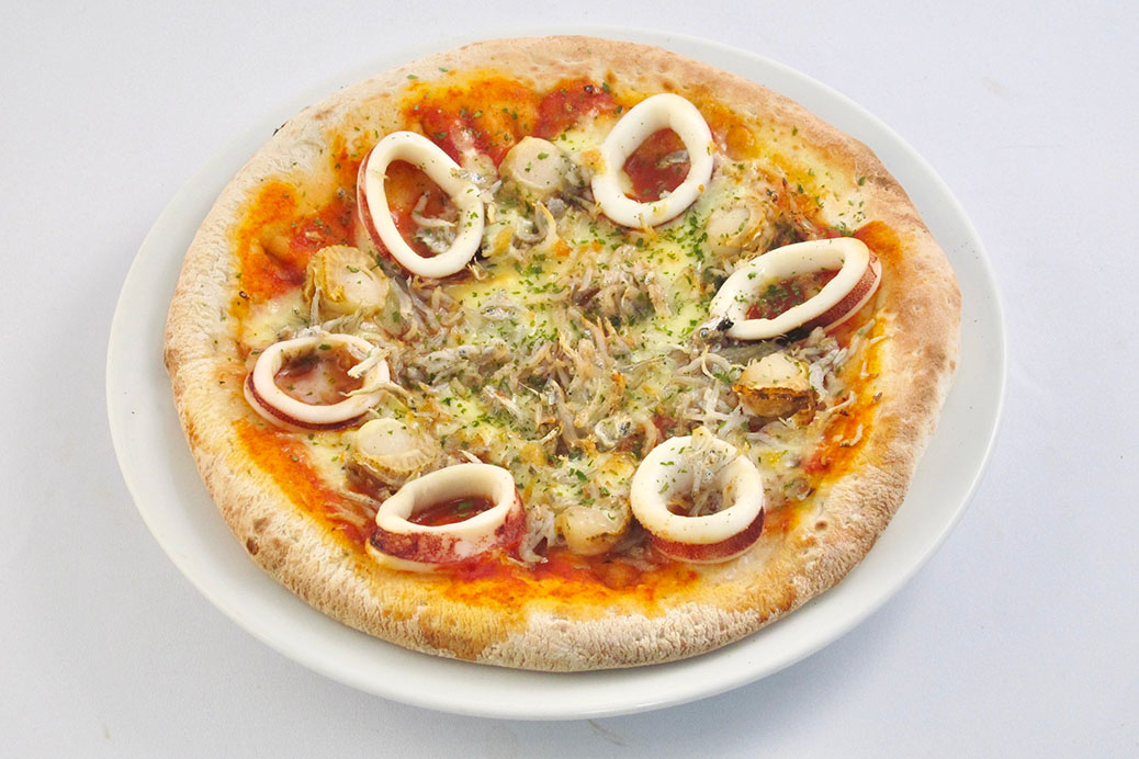 シーフードピザ