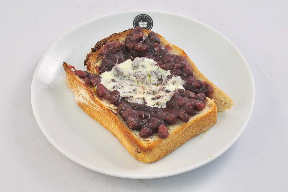 あんバタートースト